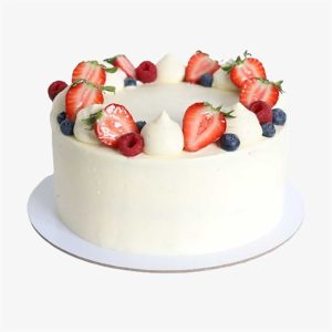 Cofetaria Zmeur tort vanila fresh