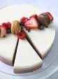 Cofetaria Zmeur tort trio mousse felie taiata