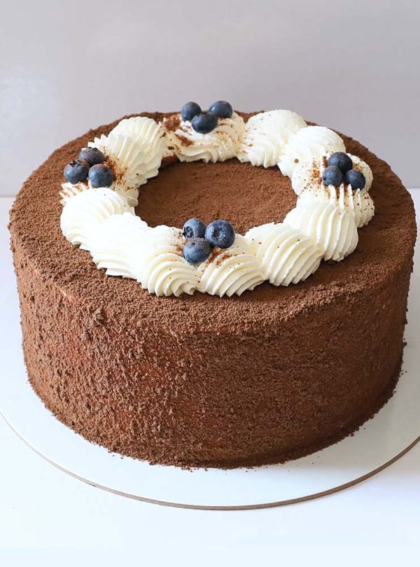 cofetaria zmeur tort blueberry dream